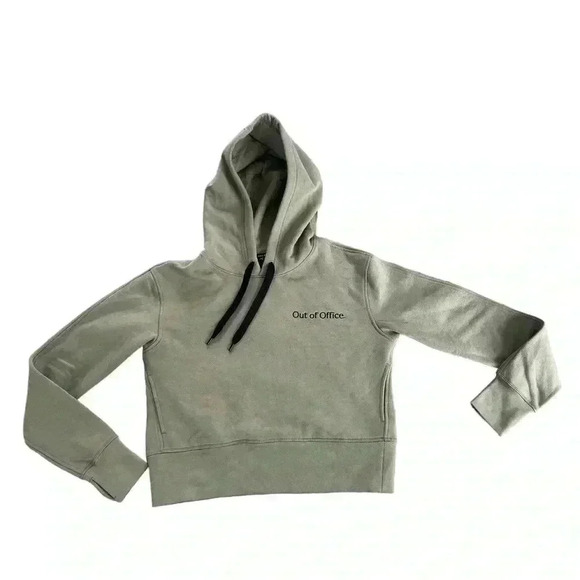 Public Rec New with Tags Luxe Fleece Cropped Hoodie Out of Office - Picture 9 of 9